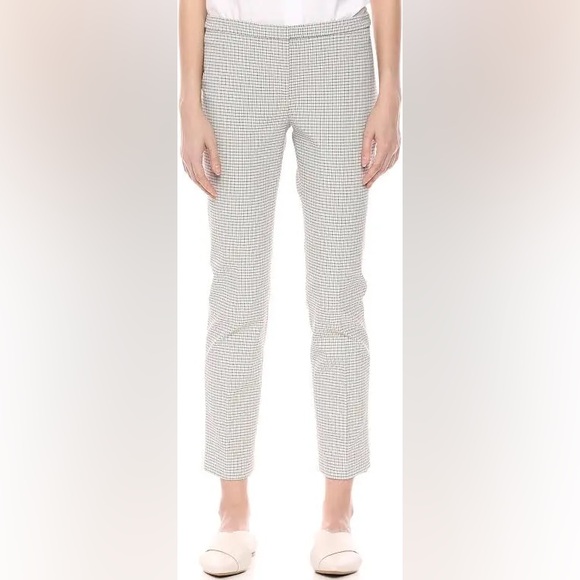 Theory Like New Classic Skinny Pant in Viscose Plaid